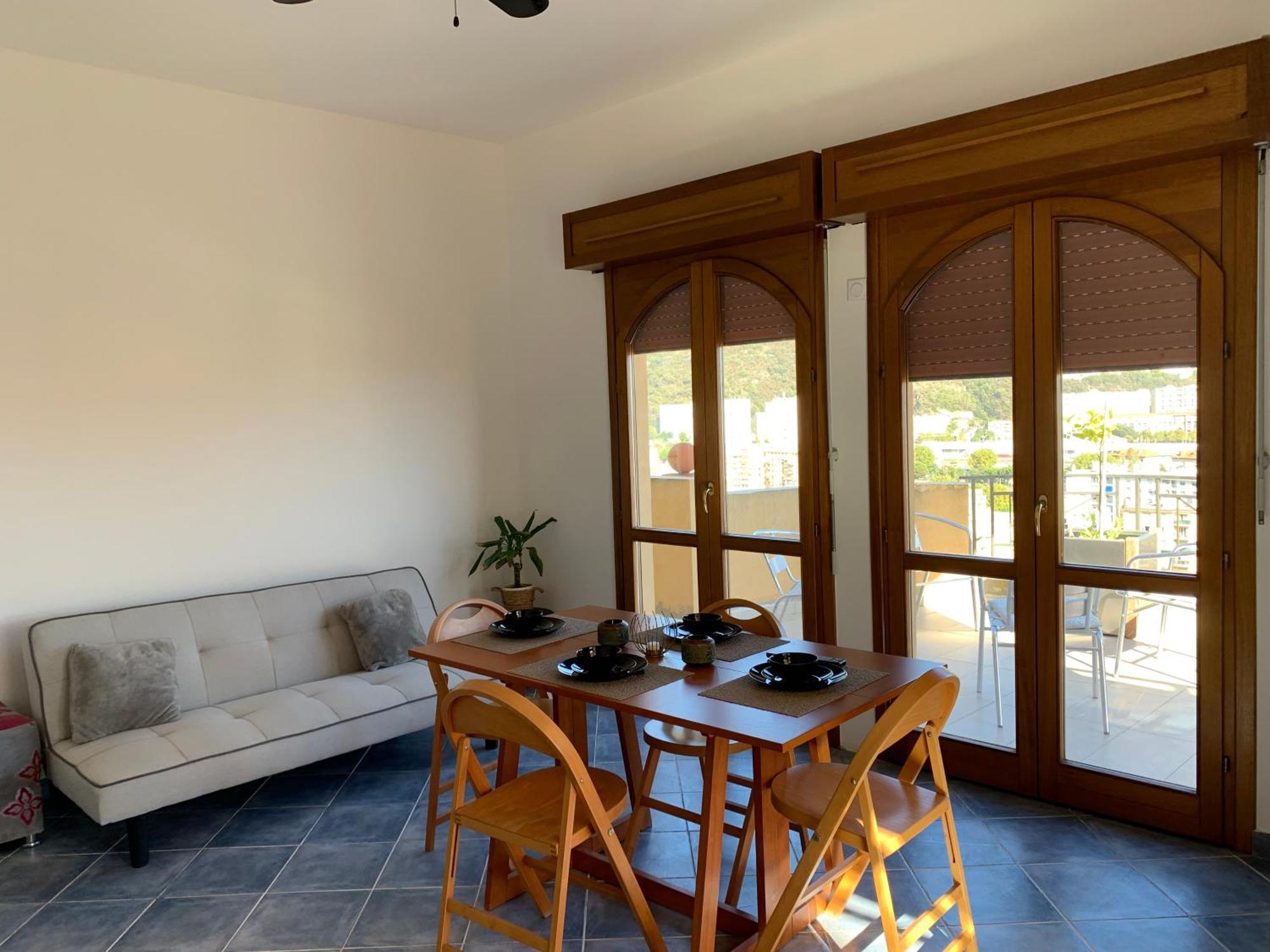 Appartement-Nice 01 Vue Mer - Panoramique Wifi-Parking 外观 照片