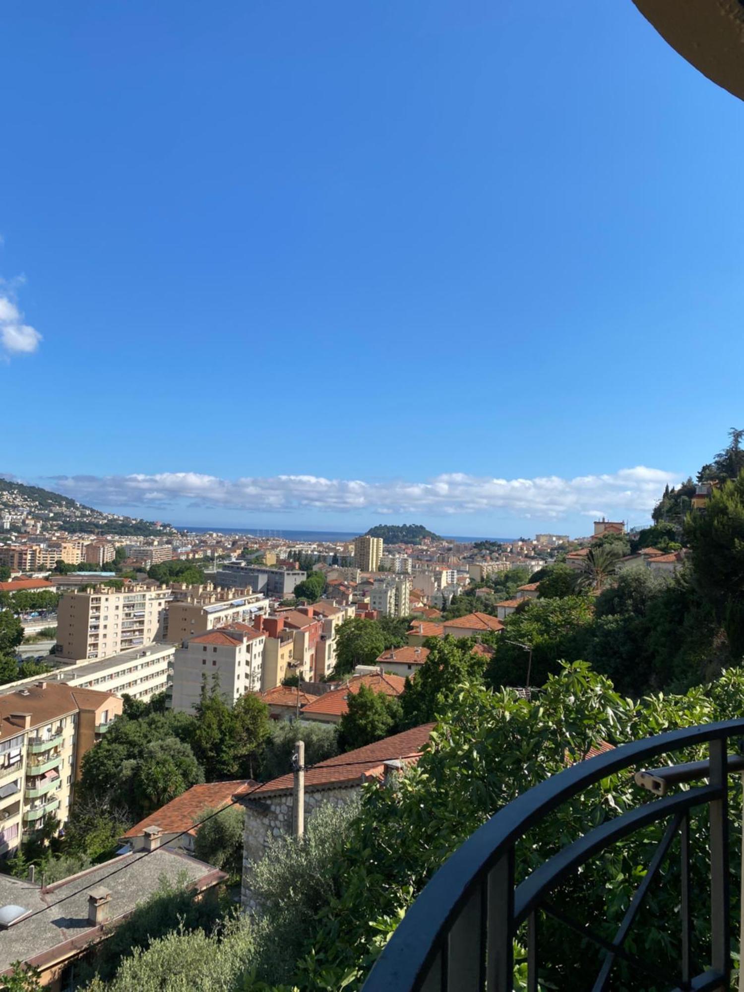 Appartement-Nice 01 Vue Mer - Panoramique Wifi-Parking 外观 照片
