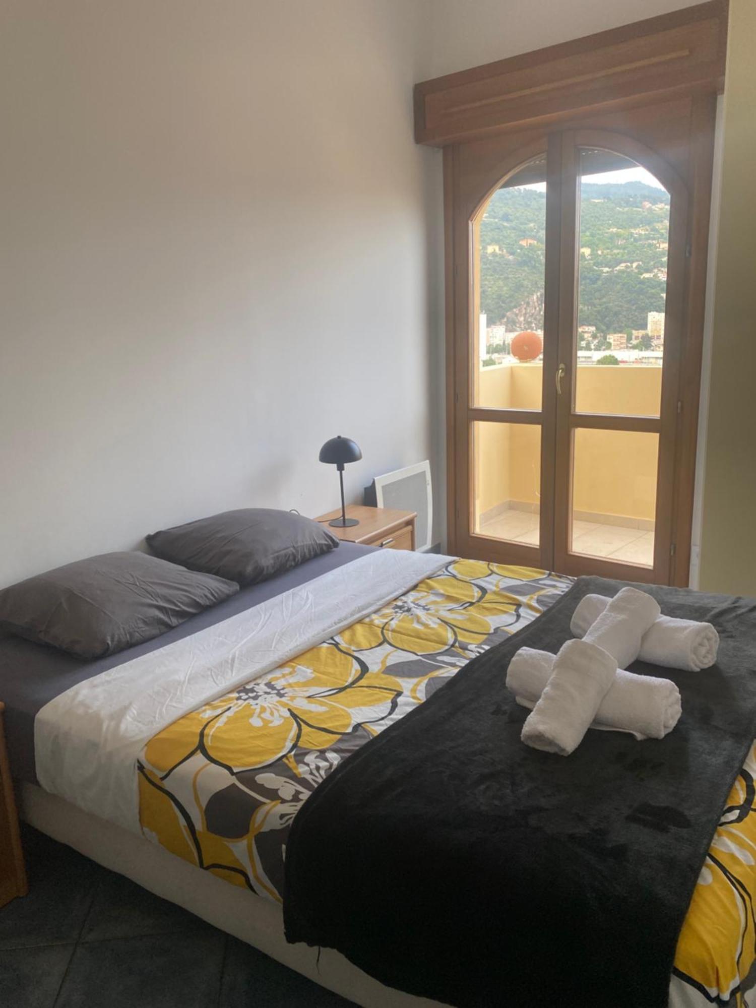 Appartement-Nice 01 Vue Mer - Panoramique Wifi-Parking 外观 照片