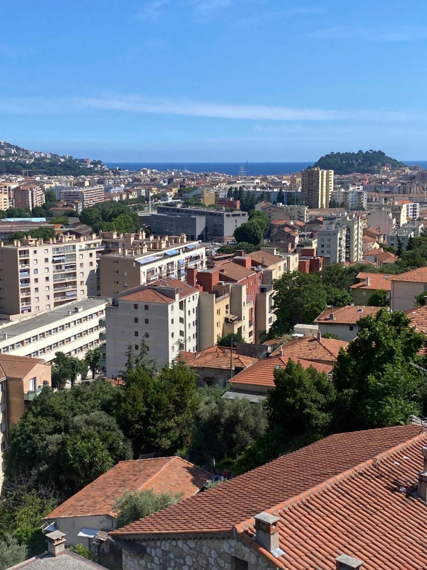 Appartement-Nice 01 Vue Mer - Panoramique Wifi-Parking 外观 照片